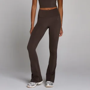 MP Women's Tempo Tall Flared Leggings - Cocoa - Size M