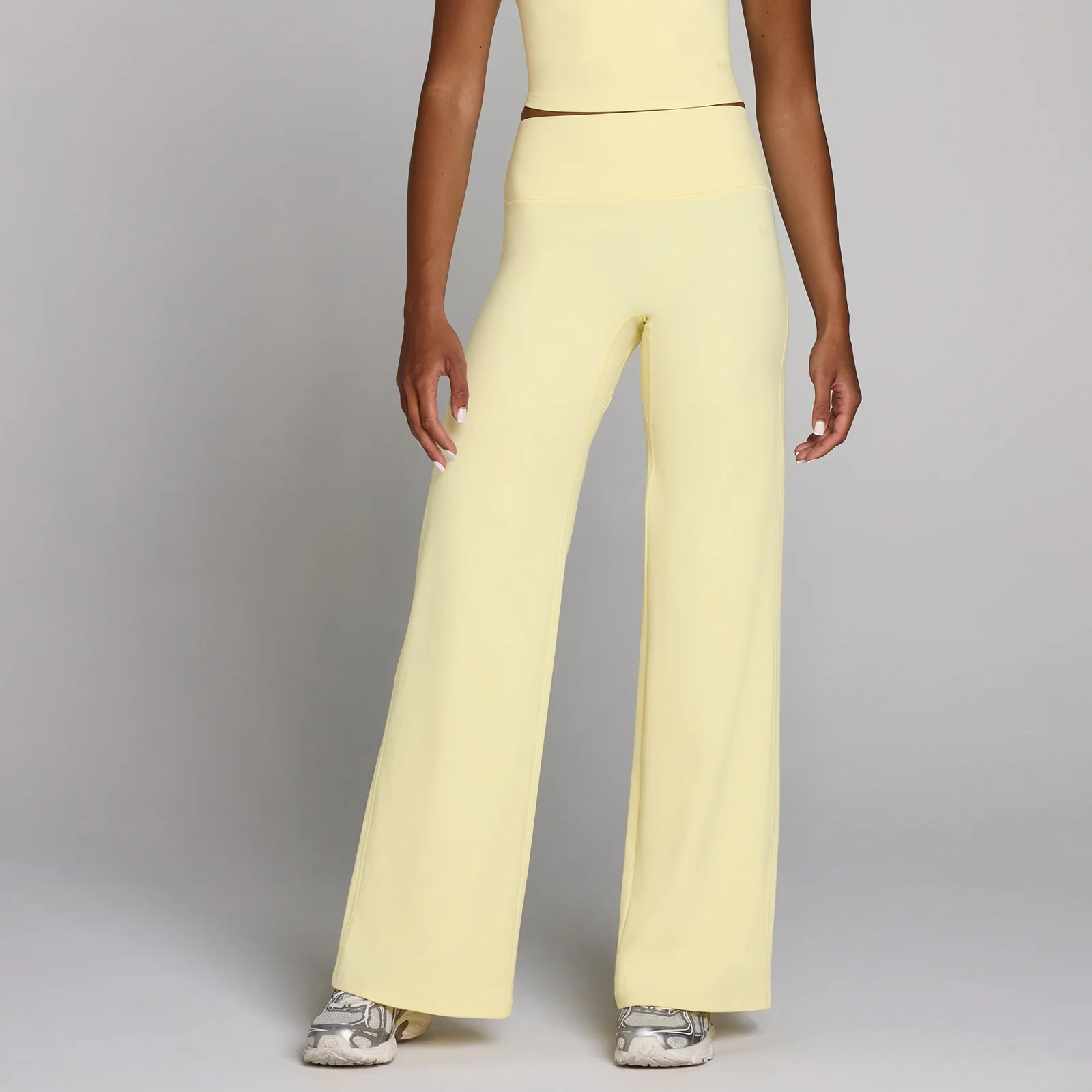MP Women's Tempo Wide Leg Leggings - Buttercream - S Image 1