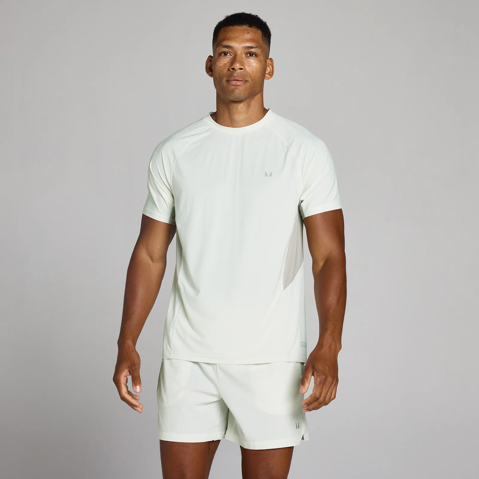 MP Men's Training Ultra Mesh T-Shirt - Digital White - XS Image 1