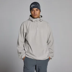 MP Men's Fleece 1/4 Zip Hoodie - Sustained Grey - Size M