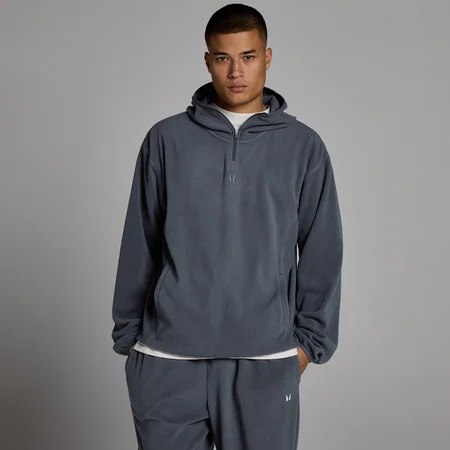 MP Men's Fleece 1/4 Zip Hoodie - Granite
