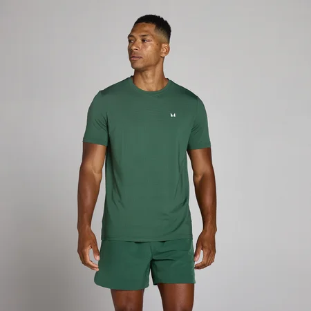 MP Men's Training Grid T-Shirt - Racing Green