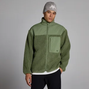MP Men's Borg Fleece - Washed Olive - Size XS