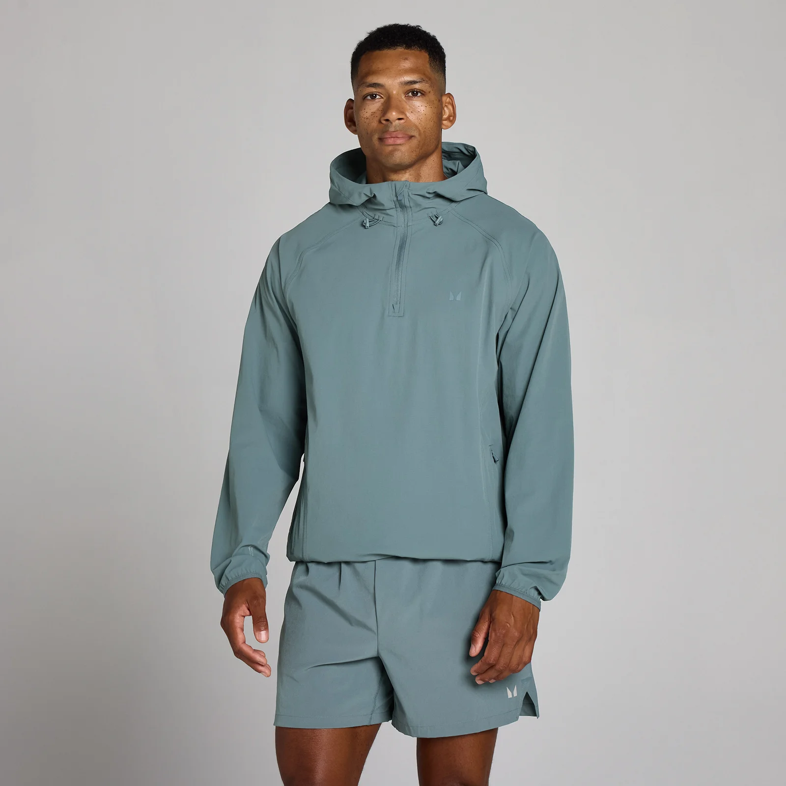 MP Men's Training Ultra Woven 1/4 Zip Jacket - Future Blue - XS Image 1