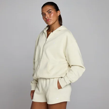 MP Women's Basics Zip Through Hoodie - Desert Dust