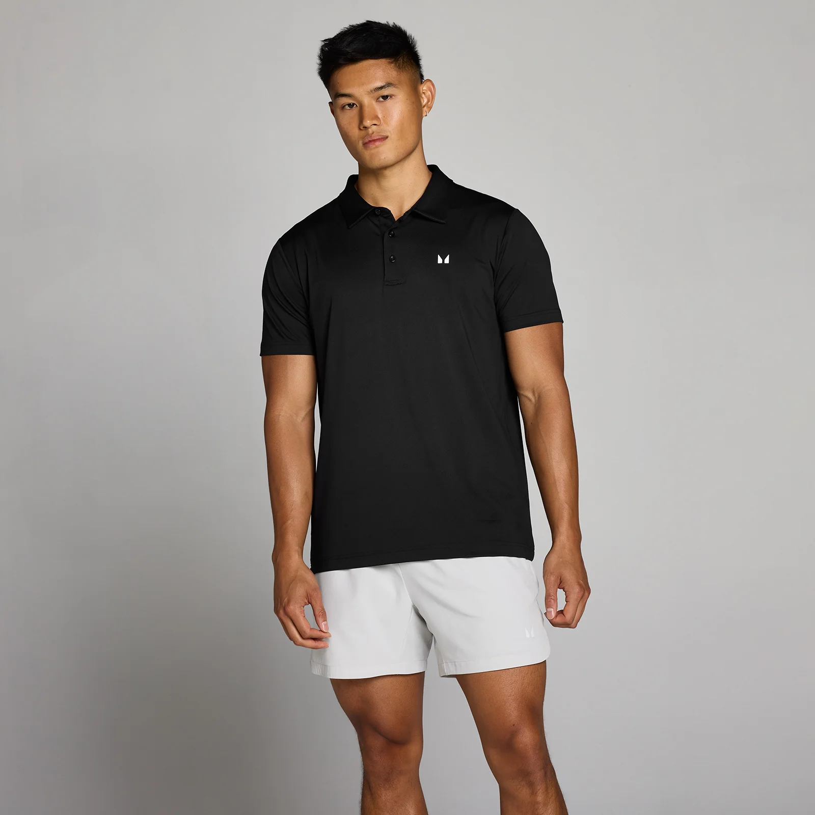 MP Men's Training Polo Shirt - Black - M Image 1