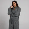 MP Women's Basics Zip Through Bomber Jacket - Dark Grey