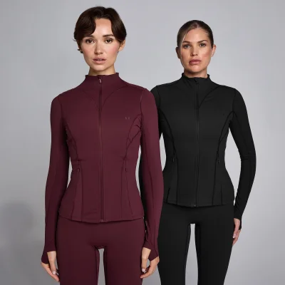 MP Women's SculptForm Zip Through Jacket - Black - XS Image 6