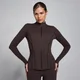 MP Women's SculptForm Zip Through Jacket - Cocoa