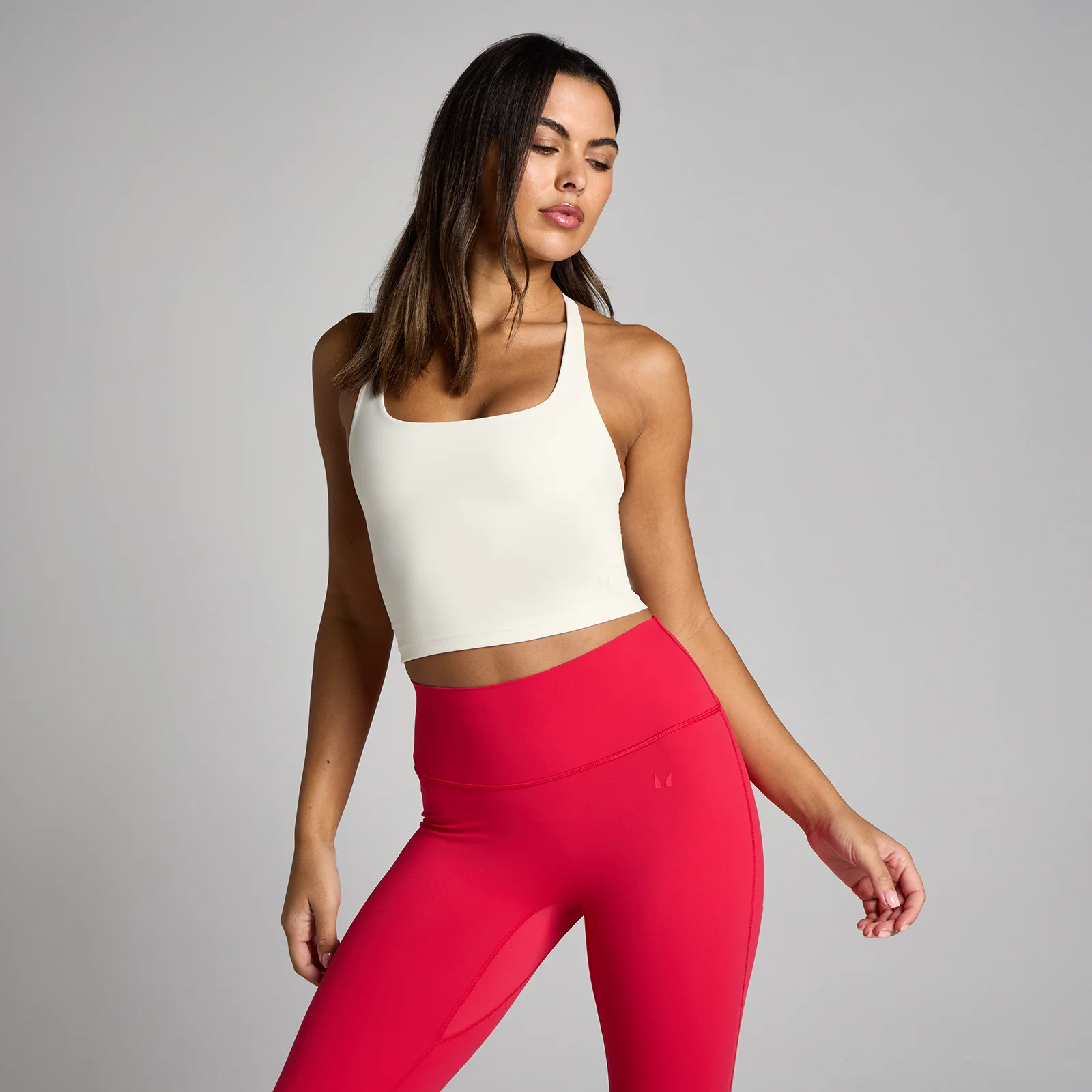 MP Women's Tempo Strappy Racerback Vest - Vanilla - S Image 1