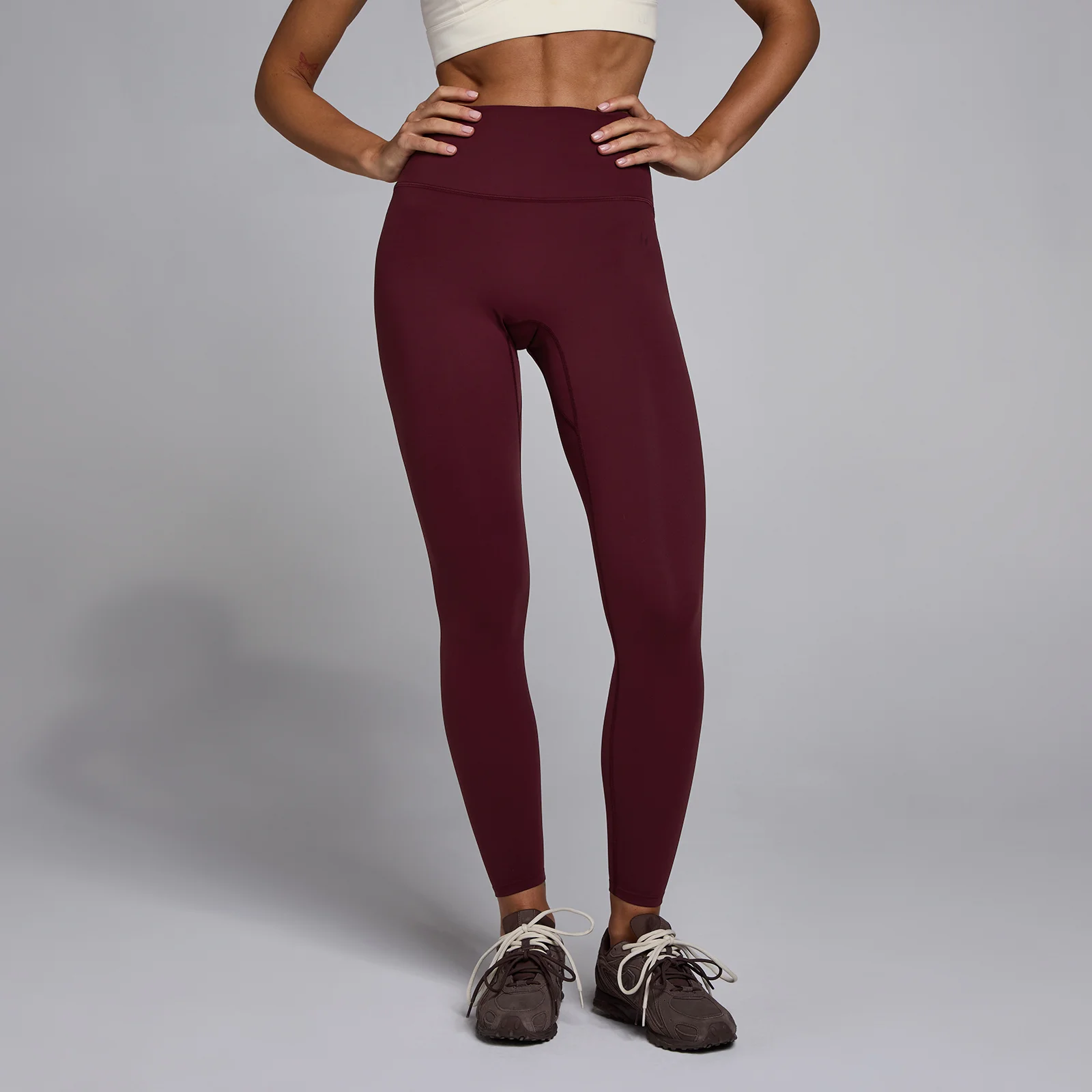 MP Women's SculptForm Petite Leggings - Deep Berry - XS Image 1