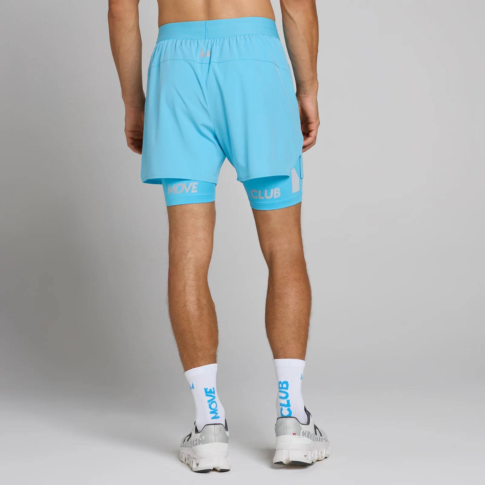 MP Men's Hybrid Lightweight 5" 2-in-1 Shorts - Cerulean Blue - XS Image 1