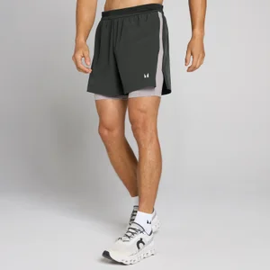 MP Men's Velocity Ultra 5" 2-in-1 Short - Washed Black - Size XS