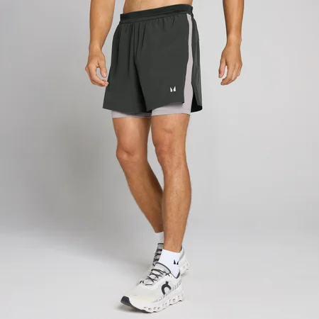 MP Men's Velocity Ultra 5" 2-in-1 Short - Washed Black