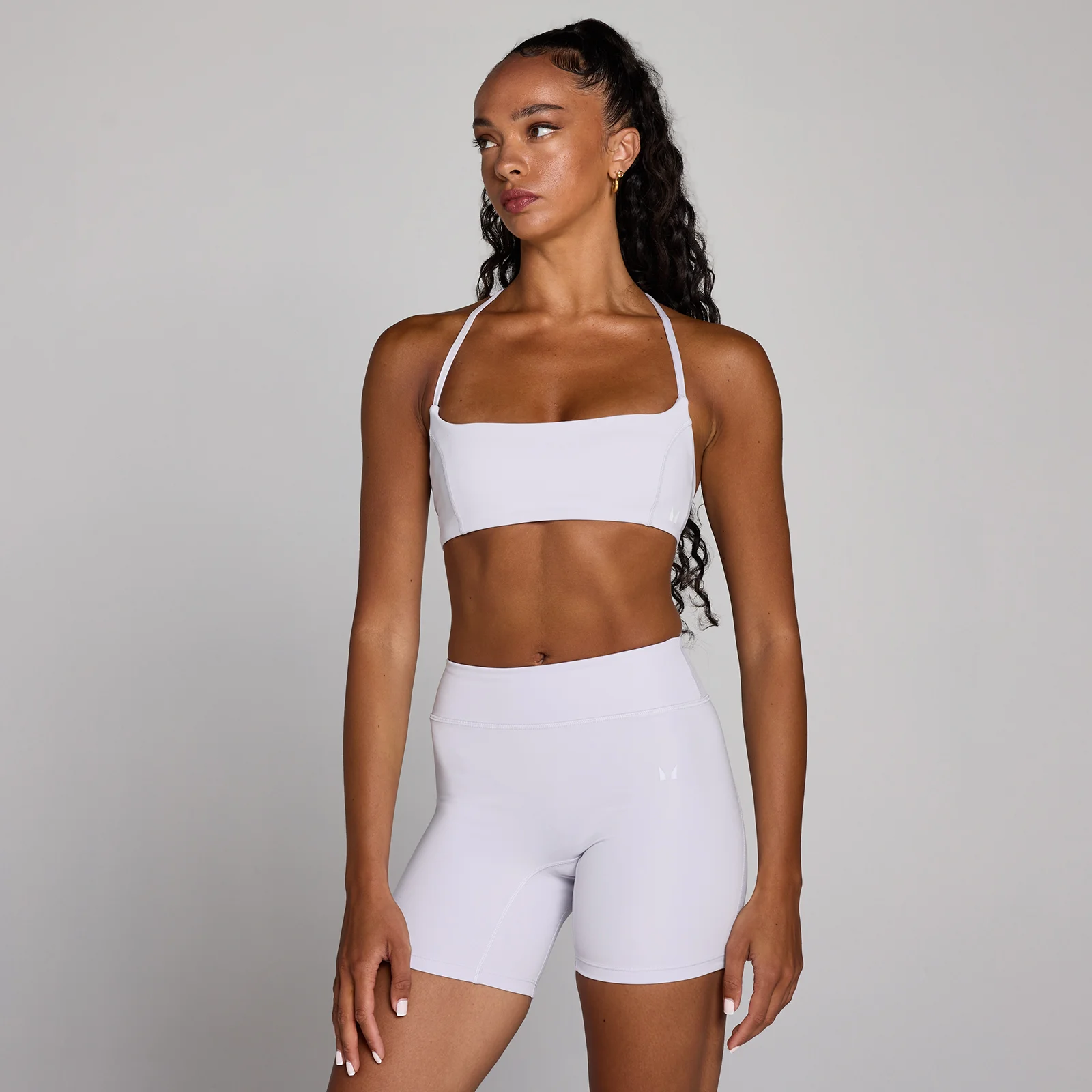 MP Women's Training Open Back Bra - Chalk Dust - M Image 1