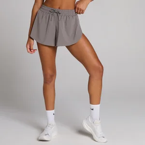 MP Women's Woven Floaty Short - Dark Truffle - Size XS
