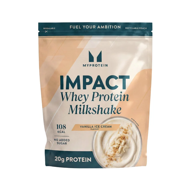 Impact Whey Protein Milkshake - 3x870g - 90 servings - Vanilla Ice Cream