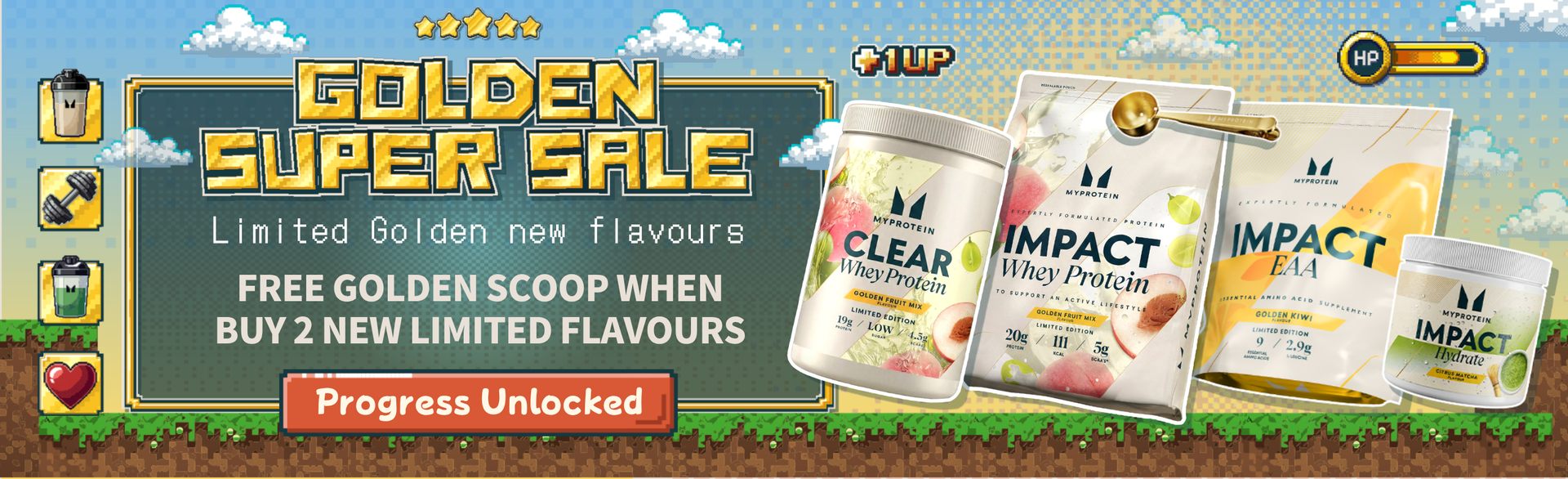 FREE GOLDEN SCOOP WHEN BUY 2 LIMITED NEW PRODUCTS