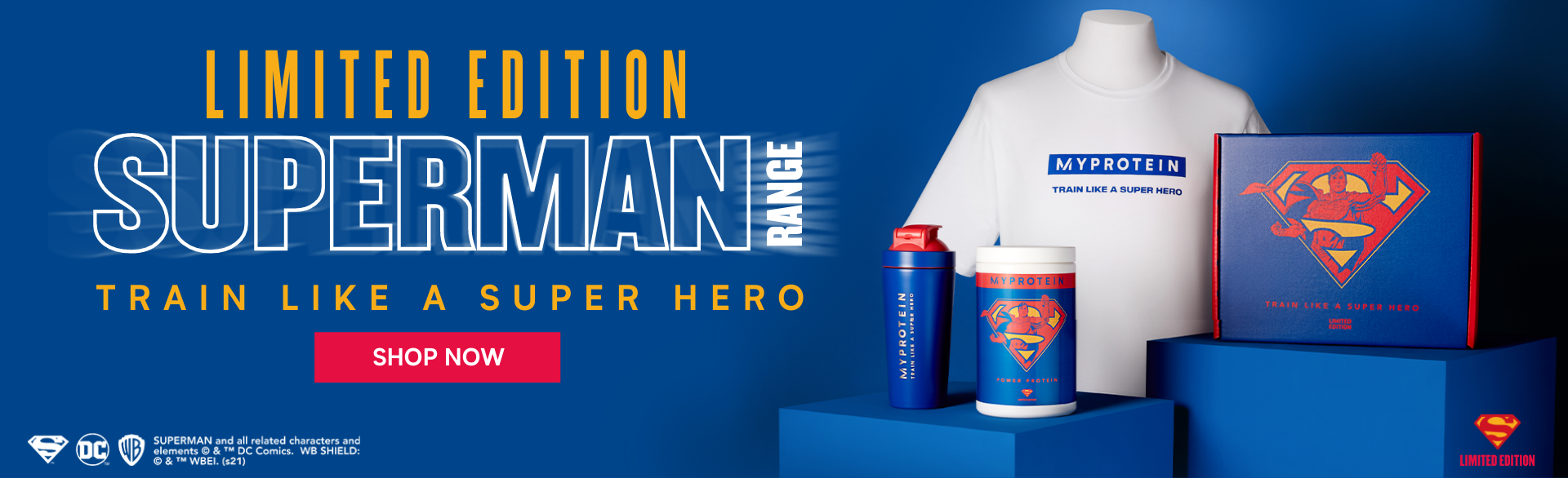 Myprotein x Superman